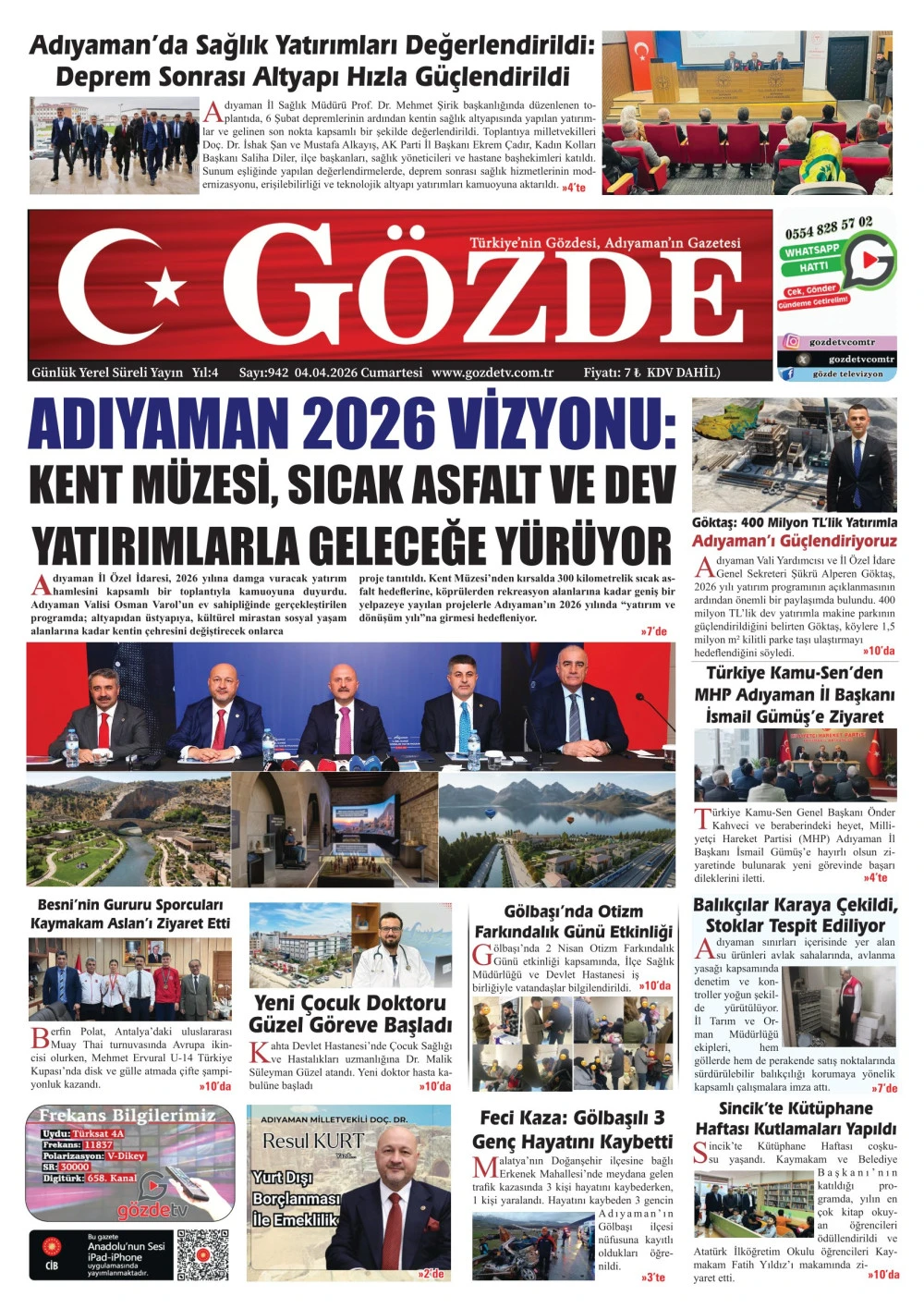 04 NİSAN 2026/942 Sayı