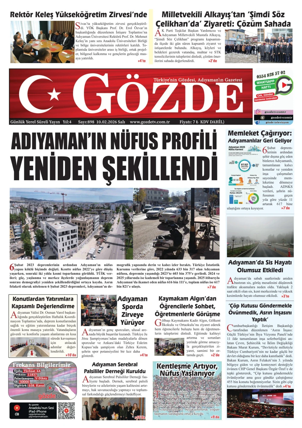 10 ŞUBAT 2026/898 Sayı