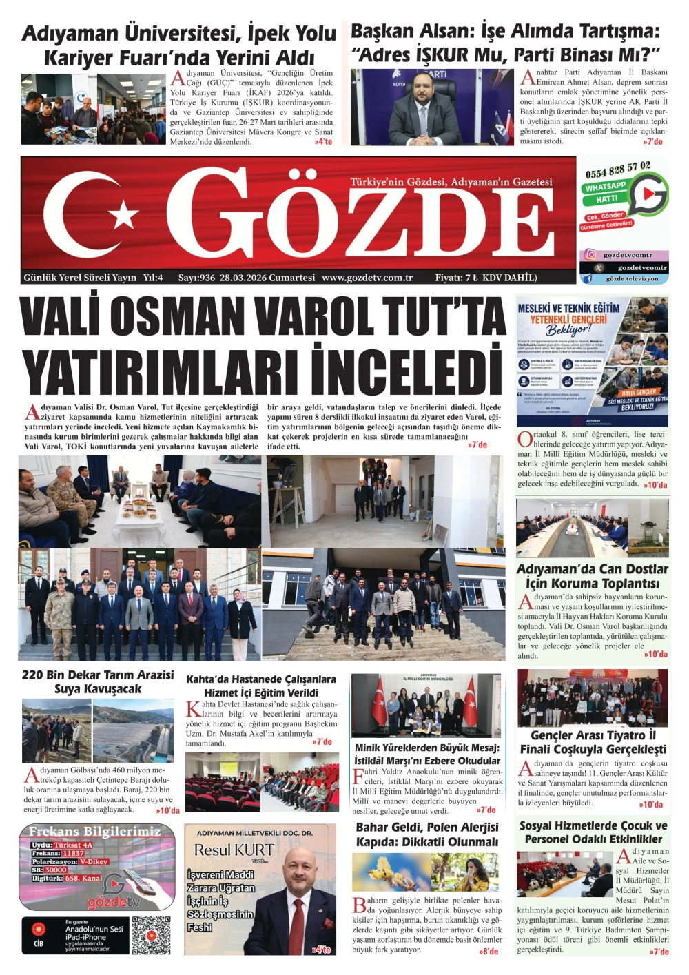 28 MART 2026/936 Sayı