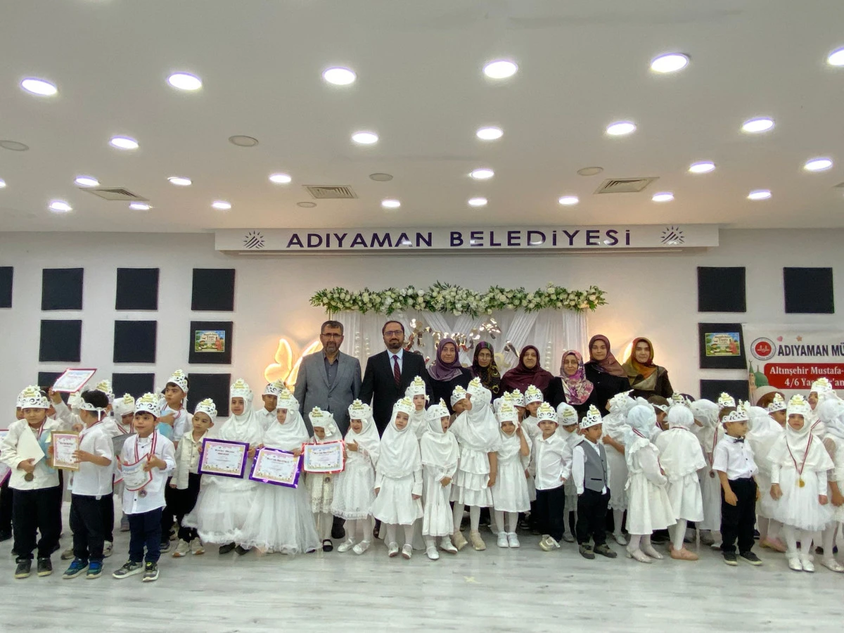 4-6 Yaş Kur&rsquo;an kursundan g&ouml;r&uuml;lmeye değer kapanış programı. 