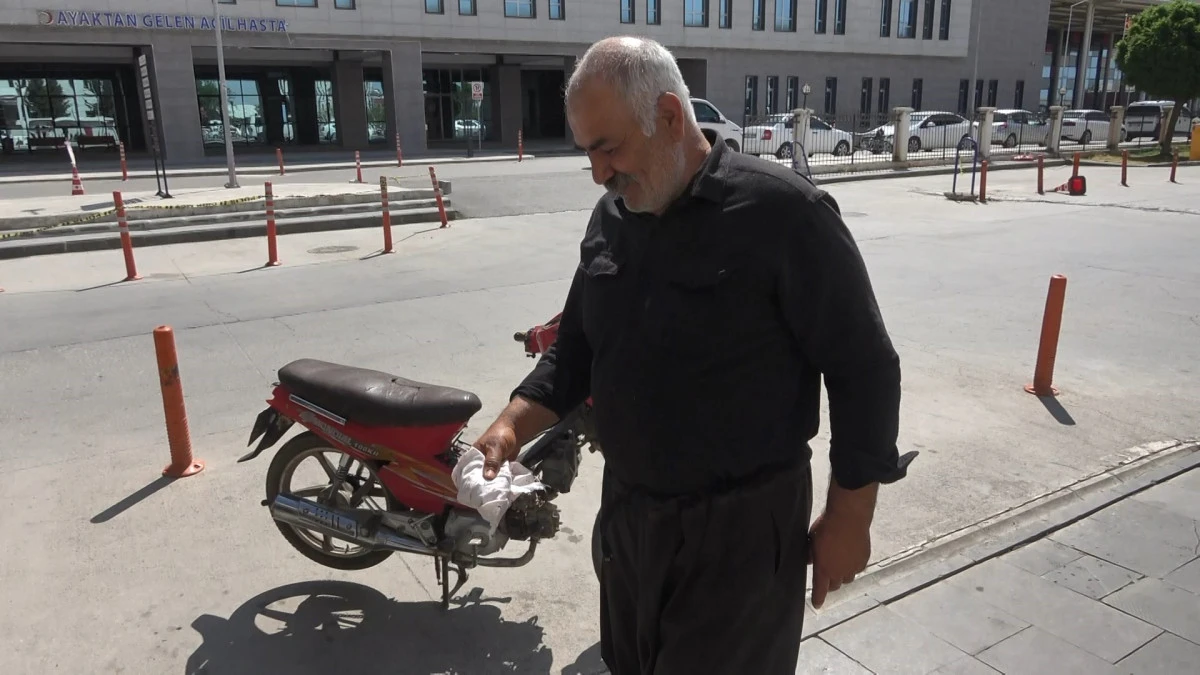 Acemi kasaplar hastanenin yolunu tuttu 