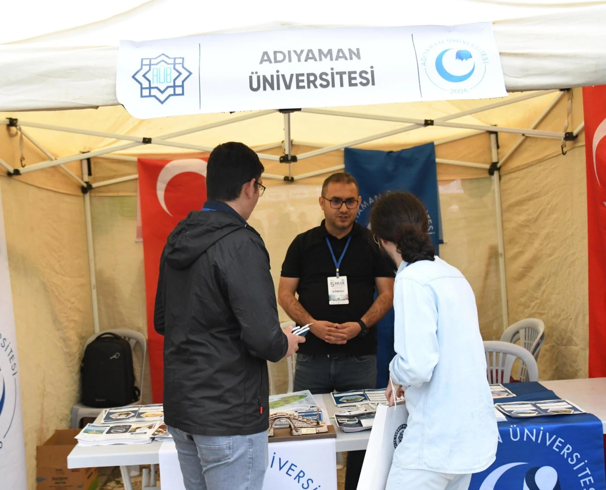 Adıyaman &Uuml;niversitesi 5. AR-GE Proje Pazarı ve Tanıtım G&uuml;nlerine Katıldı