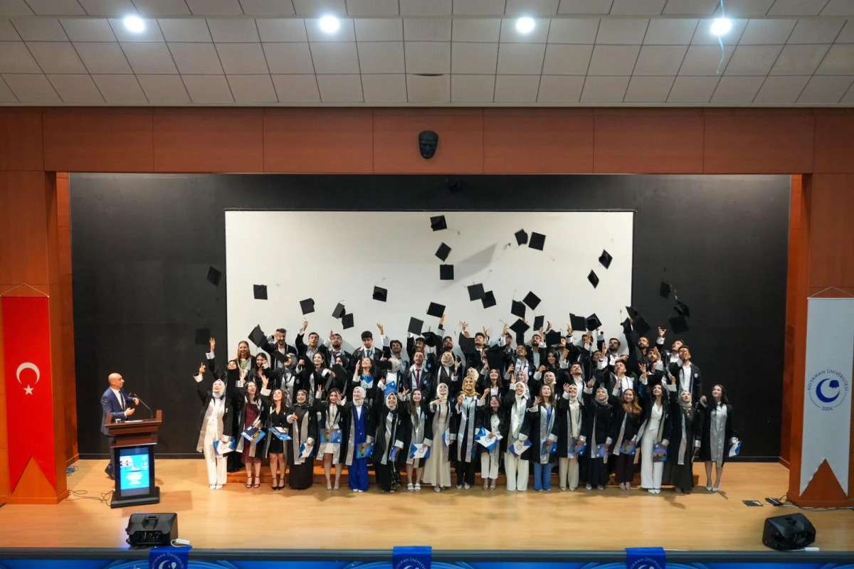 Adıyaman &Uuml;niversitesi Diş Hekimliği Fak&uuml;ltesinde Mezuniyet Coşkusu Yaşandı