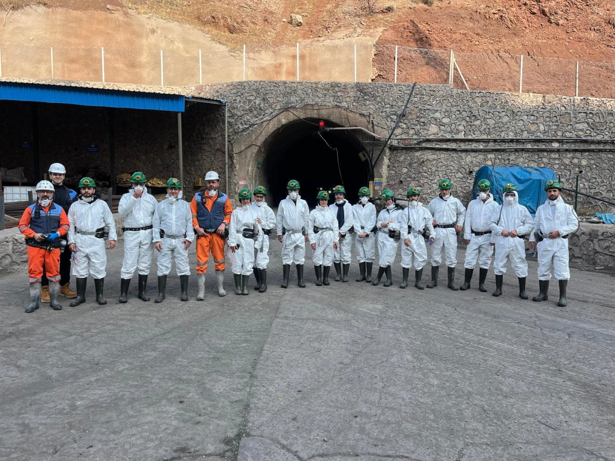 Adıyaman Üniversitesi İSG Öğrencilerinden Yeraltı Maden İşletmesine Teknik Gezi