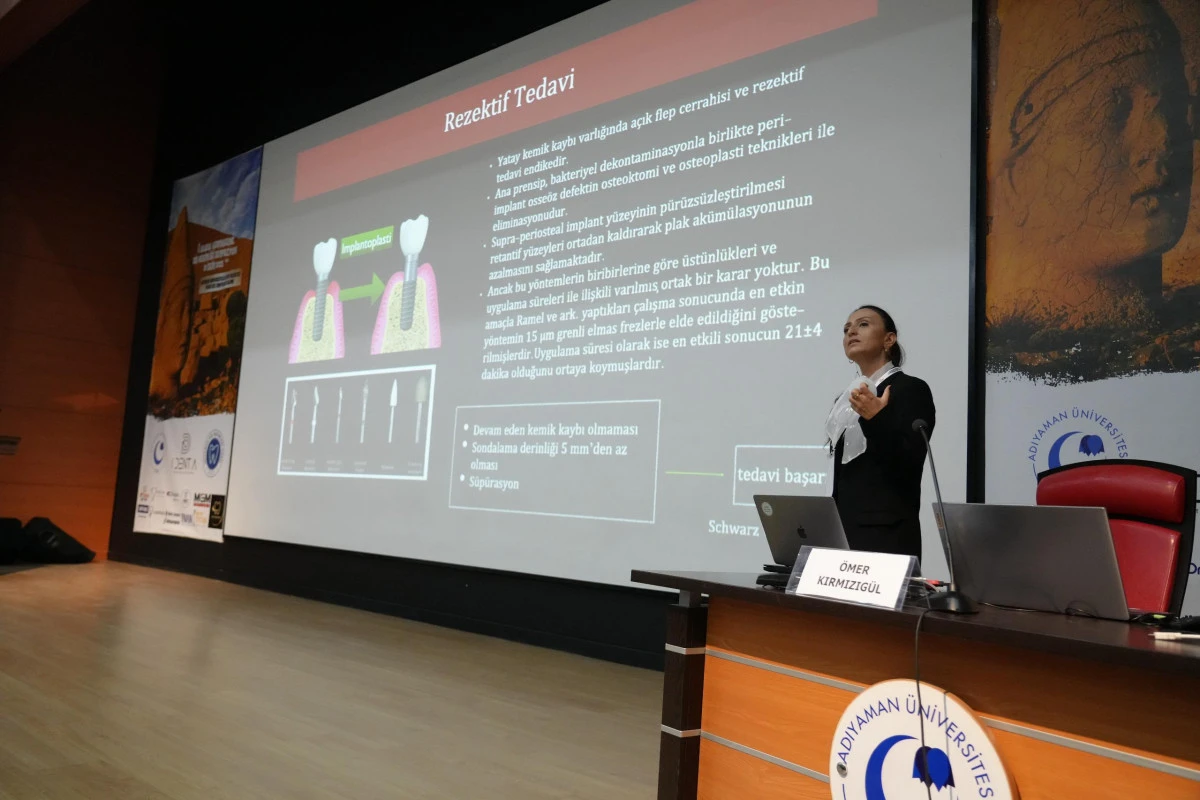 Adıyaman Üniversitesinde 1. Ulusal Kommagene Diş Hekimliği Sempozyumu Gerçekleştirildi