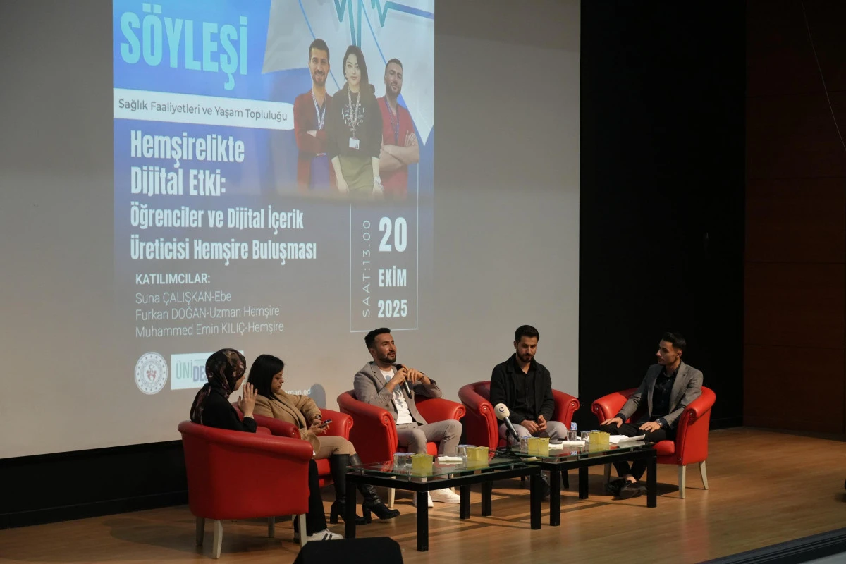 Adıyaman Üniversitesinde “Hemşirelikte Dijital Etki” Söyleşisi Gerçekleştirildi