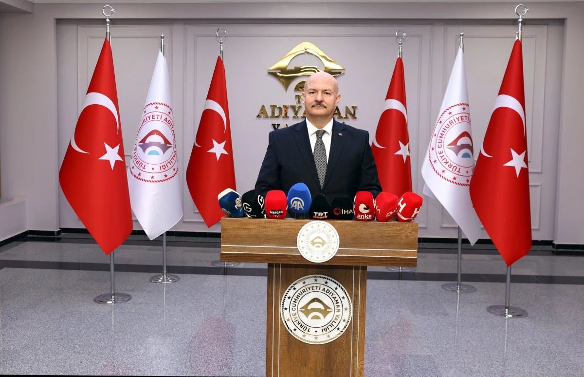 Adıyaman Valisi Abdullah K&uuml;&ccedil;&uuml;k Resmen G&ouml;reve Başladı