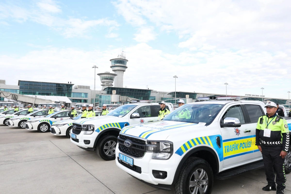Adıyaman'a Güvenlik Alanında Büyük Takviye: 116 Yeni Araç Hizmete Alındı