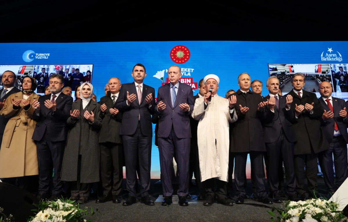 Adıyaman’da 350 Bininci Yuvanın Anahtarlarını Teslimi Gerçekleşti