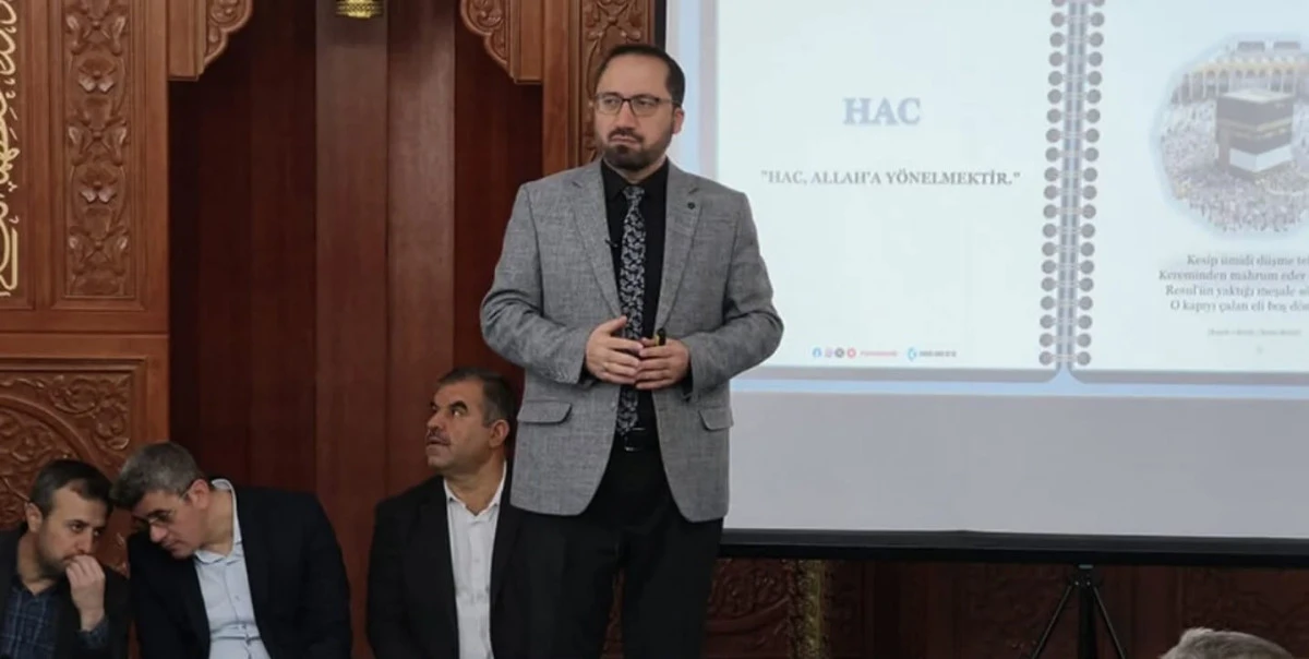 Adıyaman&rsquo;da Hac Hazırlık Semineri D&uuml;zenlendi