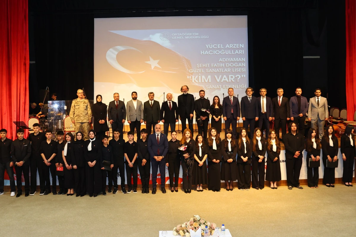 Adıyaman&rsquo;da &ldquo;Kim Var?&rdquo; Sanat Etkinliği B&uuml;y&uuml;k Coşkuyla Ger&ccedil;ekleşti