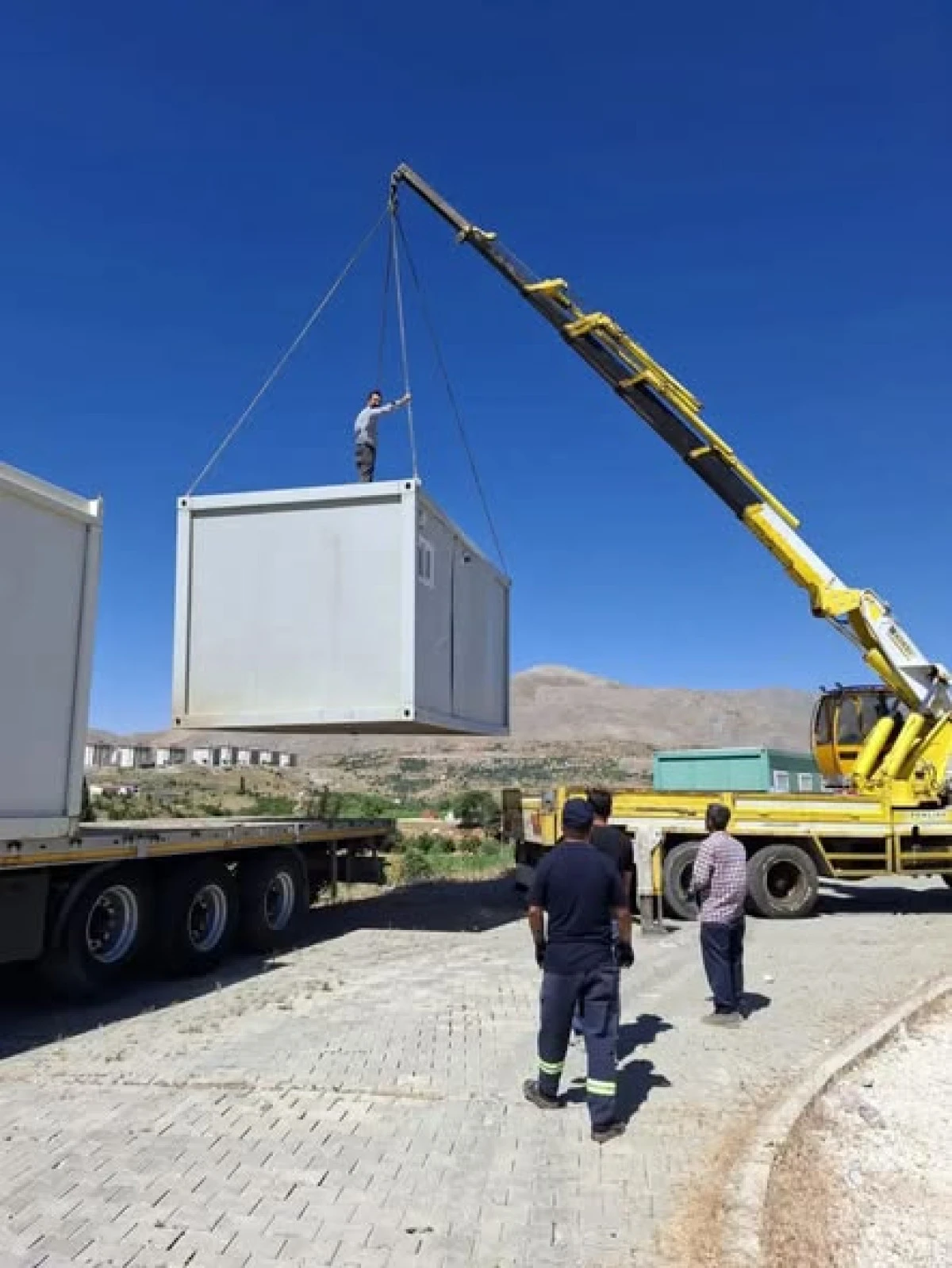 Adıyaman&rsquo;da Konteyner Kentler Kaldırılıyor