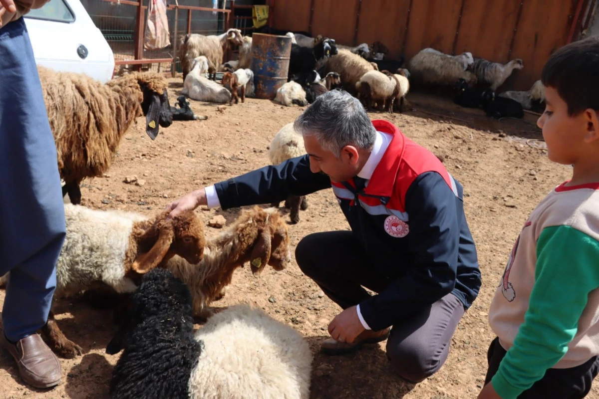 Adıyaman&rsquo;da K&uuml;&ccedil;&uuml;kbaş Hayvancılık İşletmesine Ziyaret