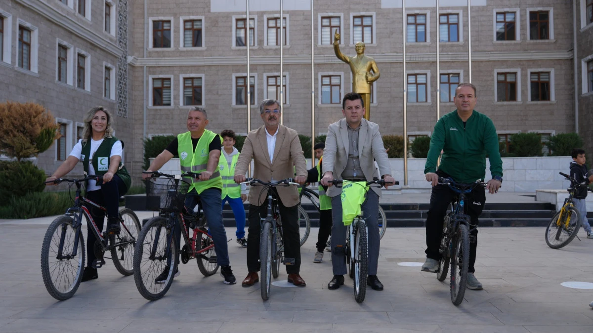 Adıyaman’da Sağlıklı Nesiller İçin Pedal Çevrildi