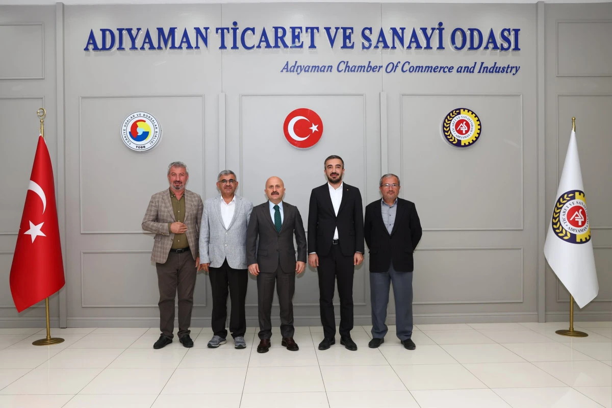 Adıyaman’da Sanayi ve Ekonomi Gelişiminde Görüşmeler