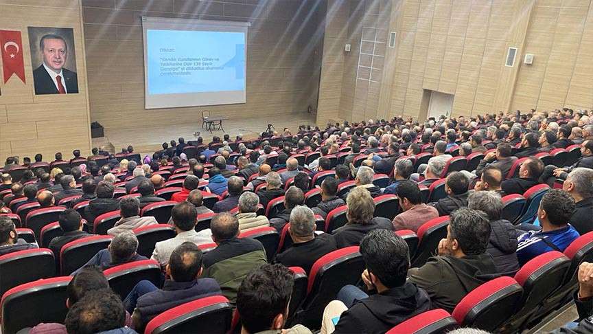 Adıyaman'da sandık kurulu başkanlarına eğitim verildi