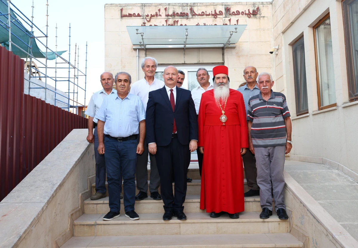 Adıyaman&rsquo;da S&uuml;ryani Metropolitliğine Ziyaret