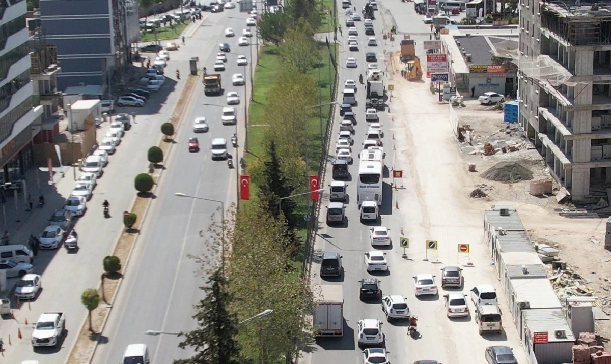 Adıyaman'da Trafik Çilesi   