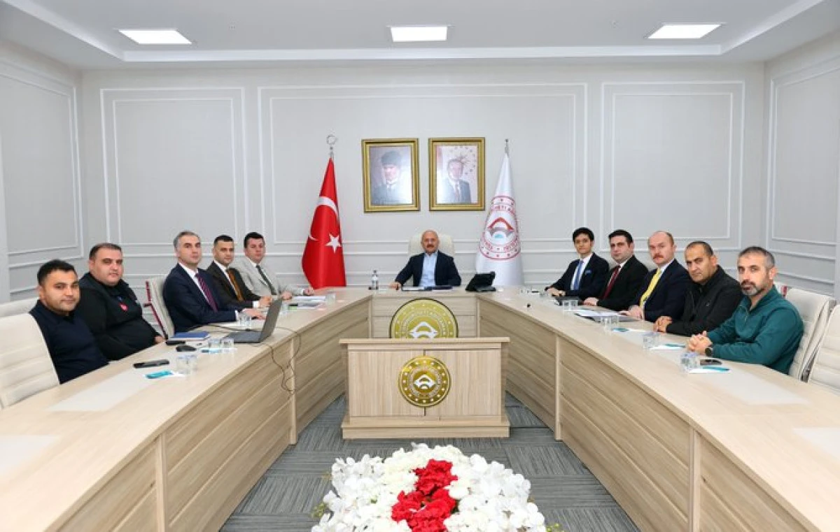 Adıyaman’da Vali Yardımcıları Değerlendirme Toplantısı Yapıldı