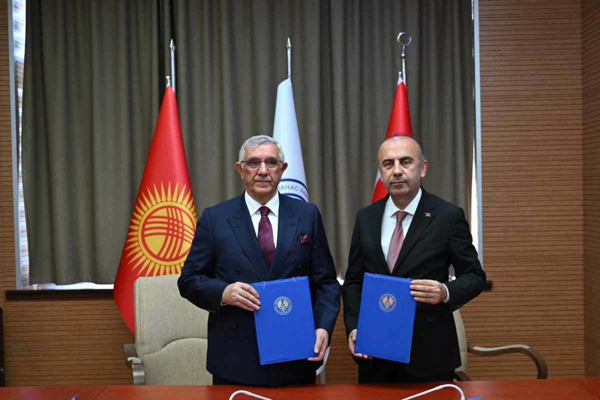 ADY&Uuml; İle Manas &Uuml;niversitesi Arasında Akademik İş Birliği Protokol&uuml; 