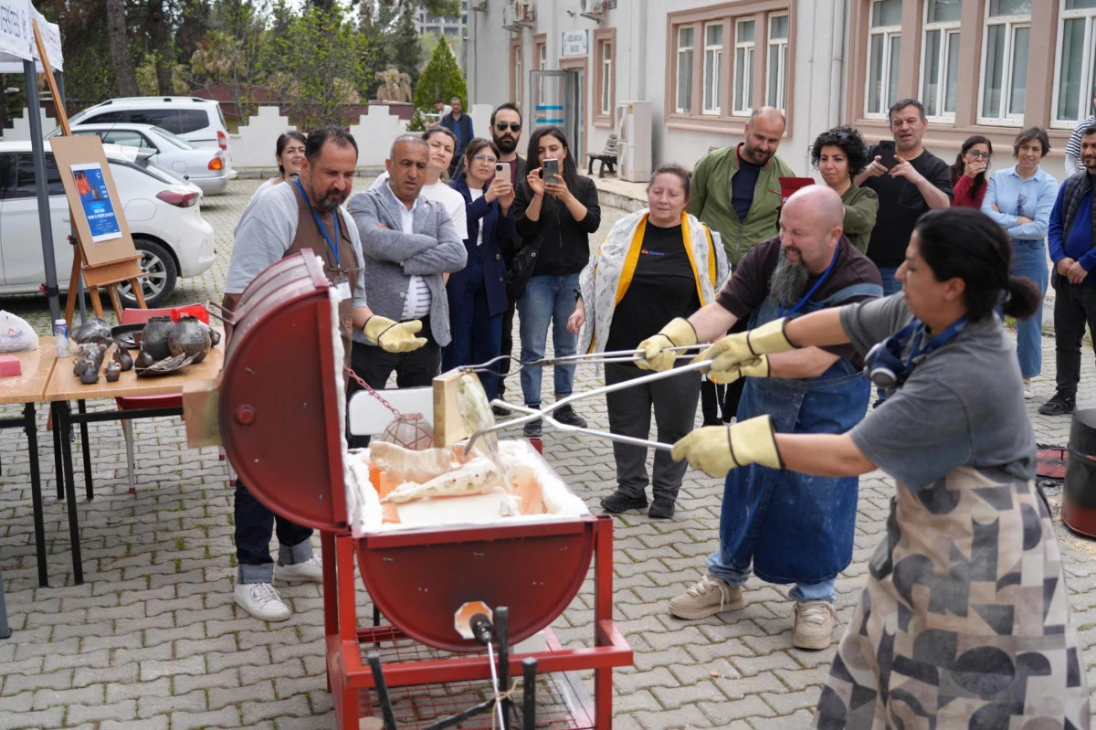 ADY&Uuml;&rsquo;de &ldquo;Raku Fırını Tasarımı ve Pişirimi&rdquo; &Ccedil;alıştayı 