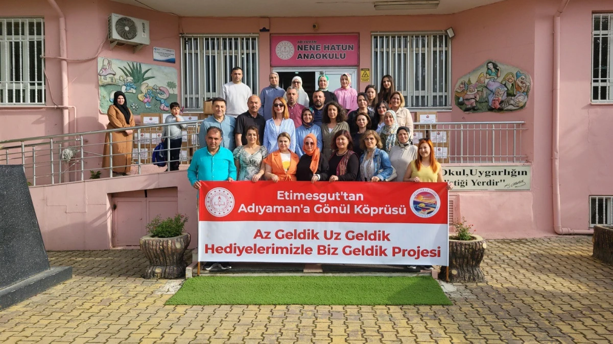 Ankara’da ki Eğitimcilerden Depremzede Çocuklara Gönül Köprüsü   