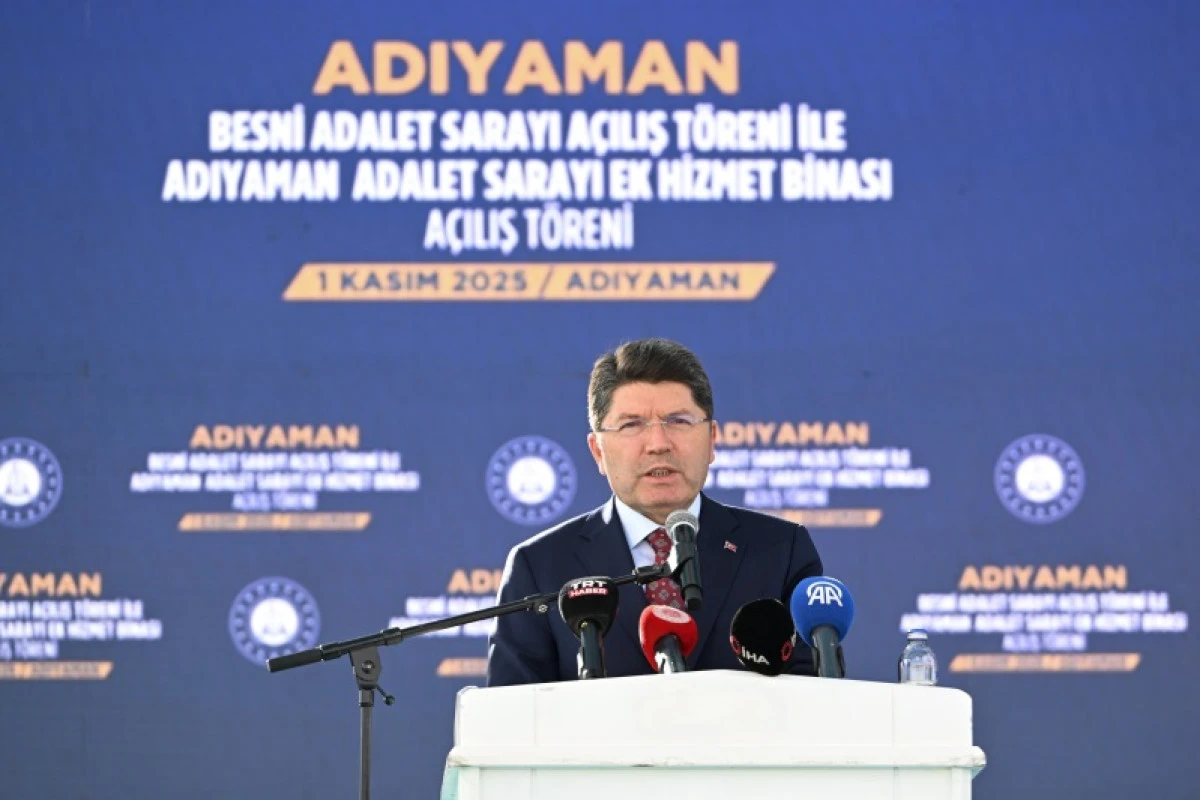 Bakan Tunç’tan Adıyaman’da Mesaj: Türkiye Yüzyılı’nı Huzur ve Adalet Üzerine Kuracağız