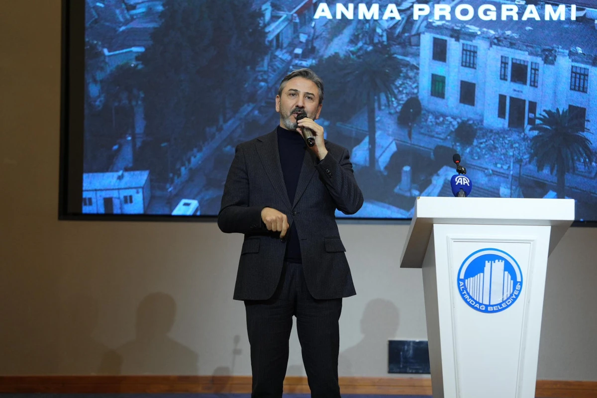 Bakan Yardımcısı Ahmet Aydın, 6 Şubat Depremleri Anma Programına Katıldı