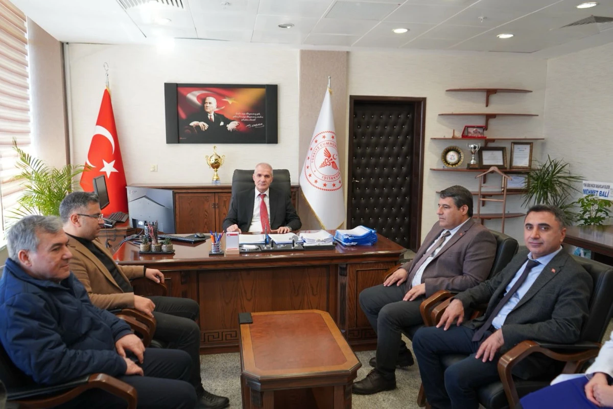 Başhekim Uzm. Dr. Mehmet Tepe G&ouml;reve Başladı