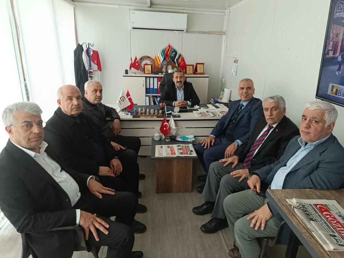 Başkan G&uuml;m&uuml;ş'ten Başkan Halla&ccedil;&rsquo;a Ziyaret