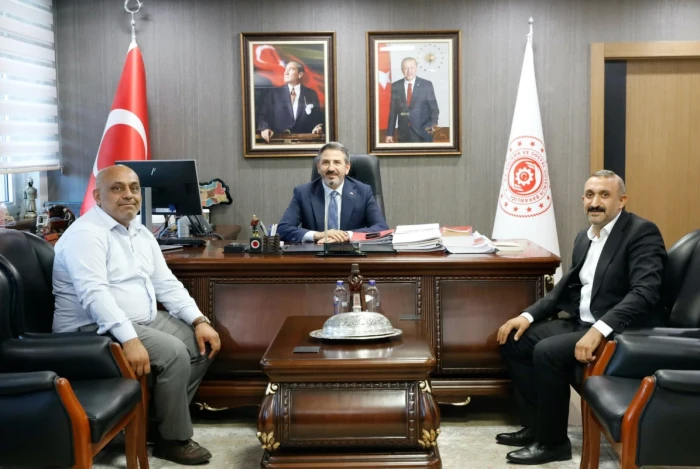 Başkan Halla&ccedil;&rsquo;tan Bakan Yardımcısı Aydın&rsquo;a Ziyaret