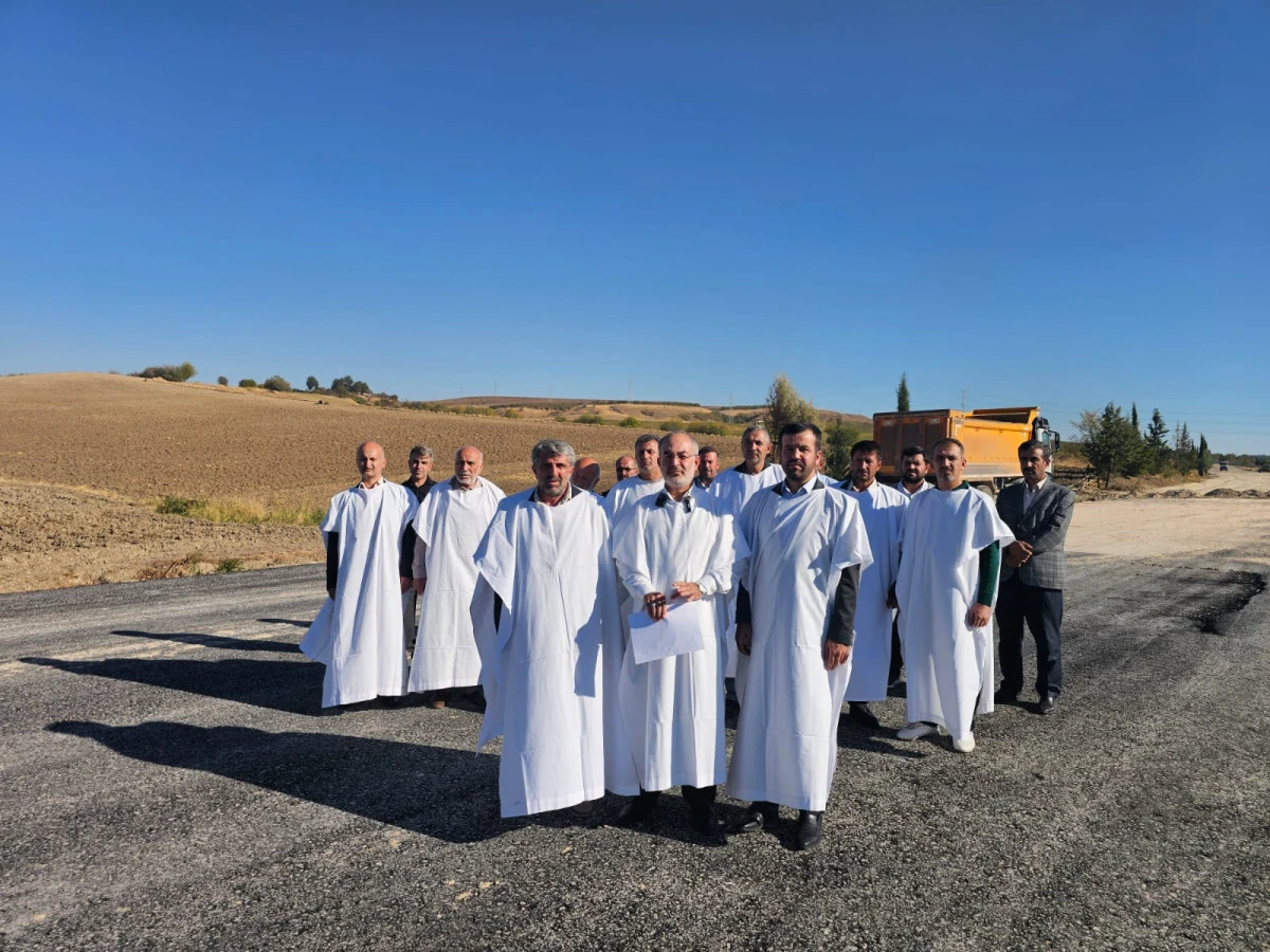 Başkan Yetiş, Adıyaman-Kahta Yolu'ndaki Uzun Süren Çalışmalara Tepki Gösterdi