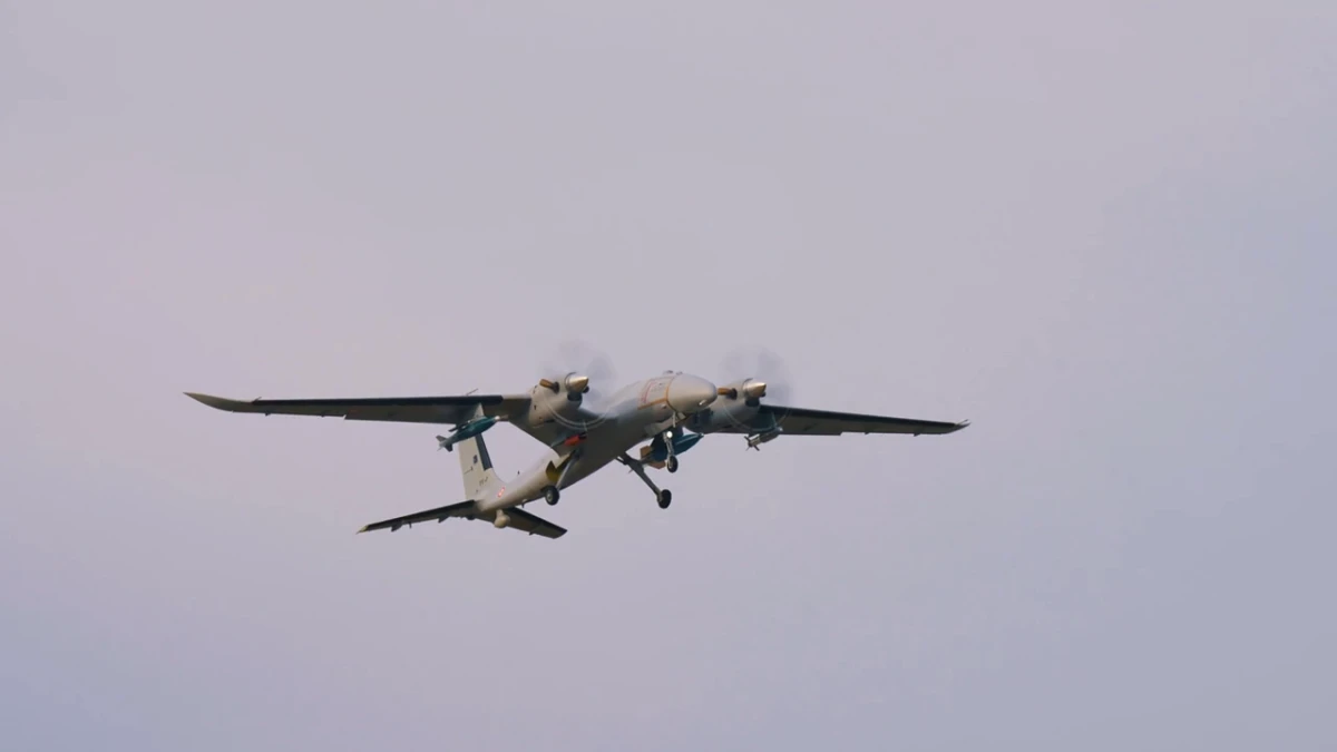 Bayraktar AKINCI TİHA, TEBER-82 ile Başarılı Atış Ger&ccedil;ekleştirdi