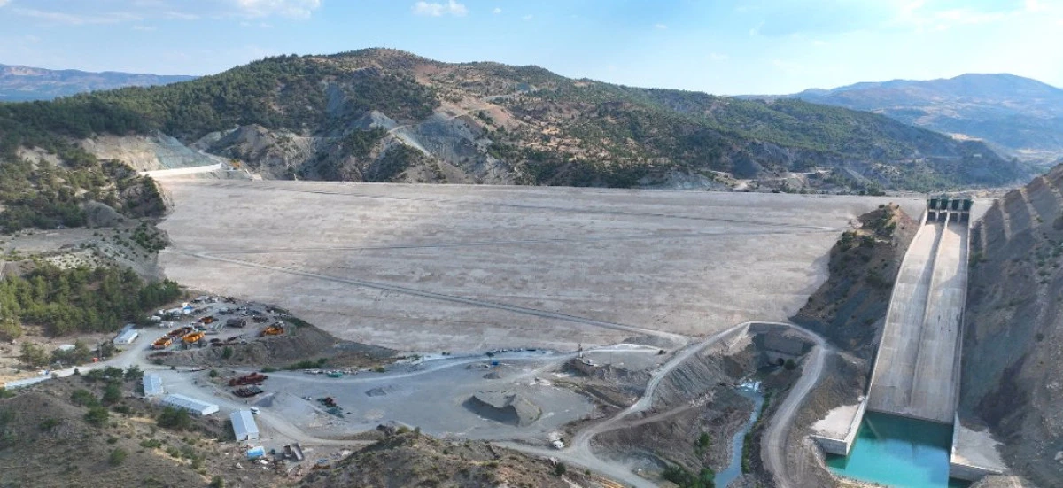 &Ccedil;etintepe Barajı Doluluk Oranına Ulaştı, 220 Bin Dekar Tarım Arazisi Suya Kavuşacak