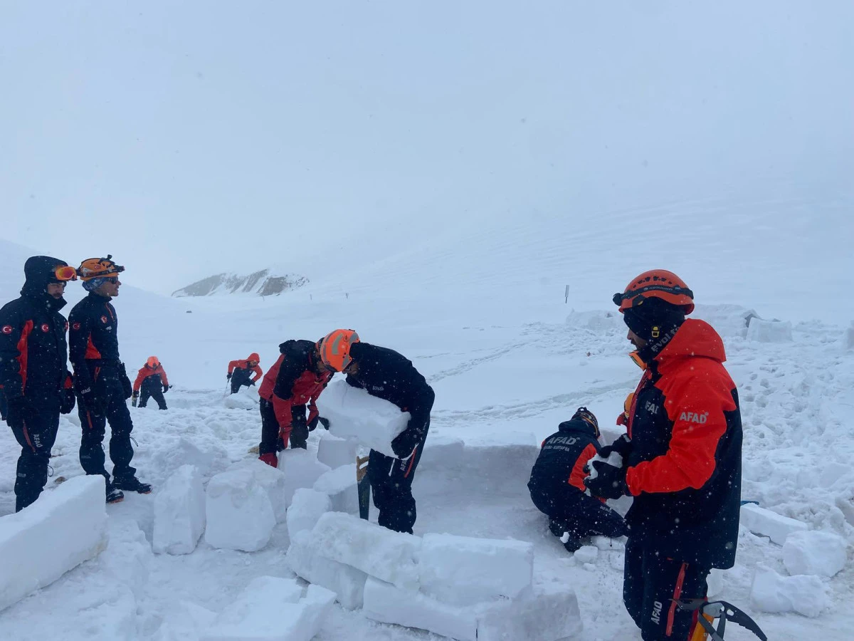 &Ccedil;ığda Arama Kurtarma Eğitimine Adıyaman AFAD Ekipleri De Katıldı