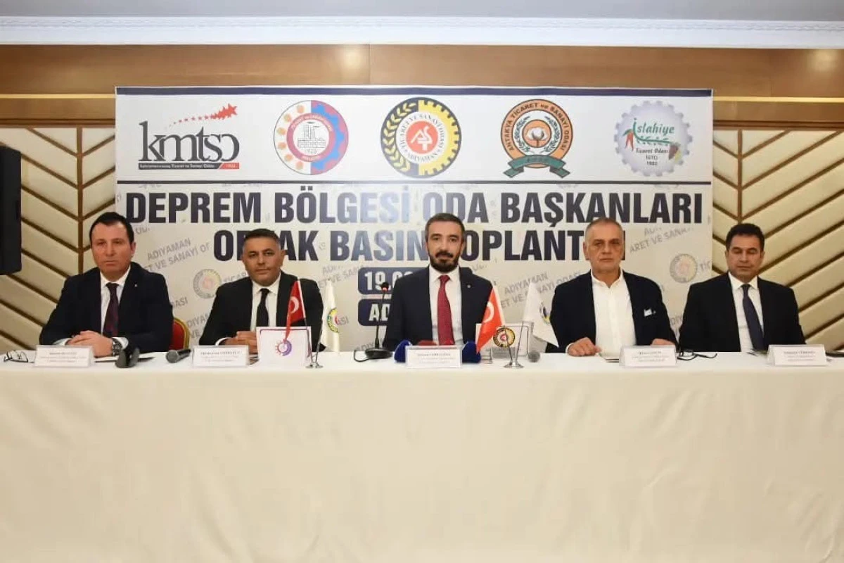 Deprem Bölgesindeki Ticaret Odalarından Ortak Çağrı: “Yerinde Dönüşüm Başvuruları Uzatılsın”