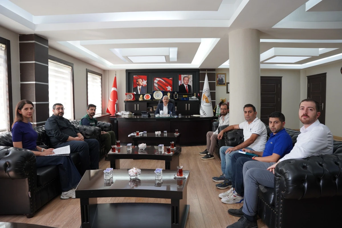 DSİ Teknik Heyeti Kâhta’da İncelemelerde Bulundu