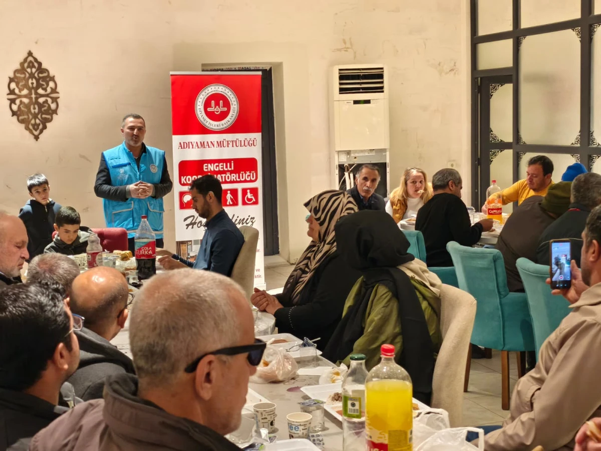 Engelli İftar Buluşması  Programı D&uuml;zenlendi