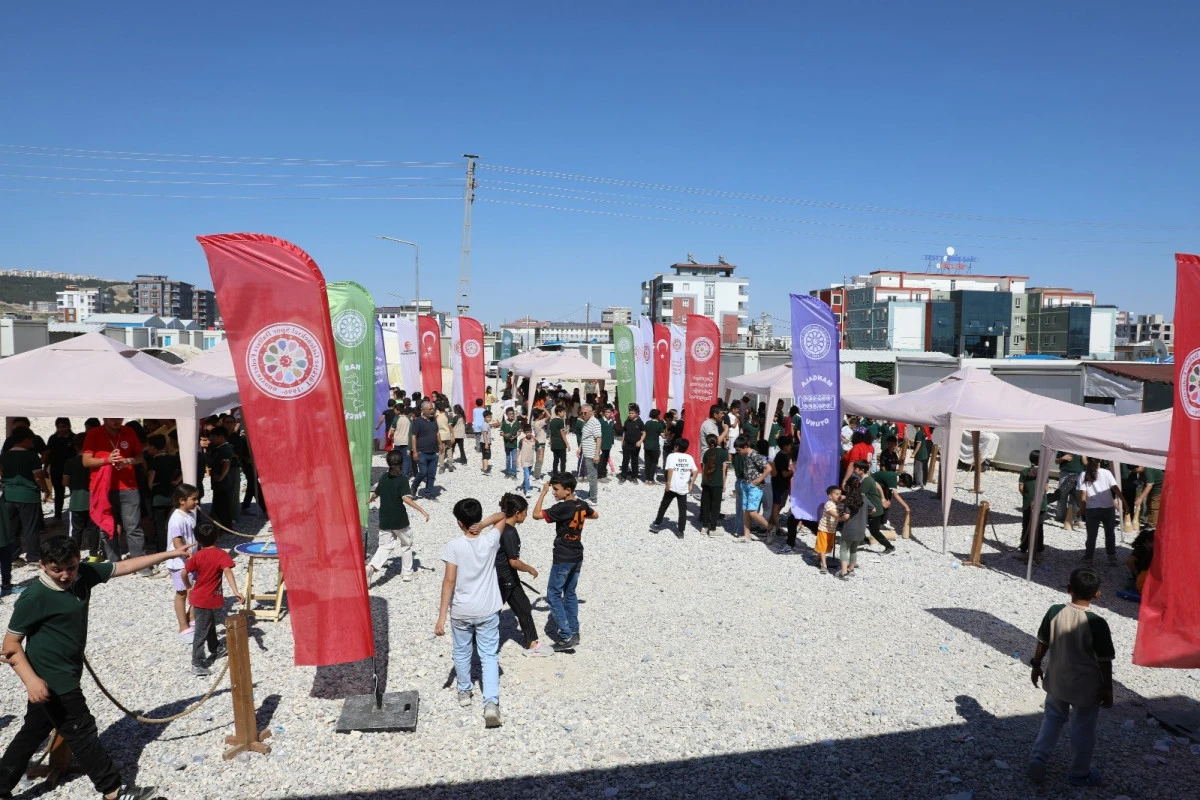 Geleneksel Oyunlar Tırı Adıyaman’da Çocuklarla Buluştu   
