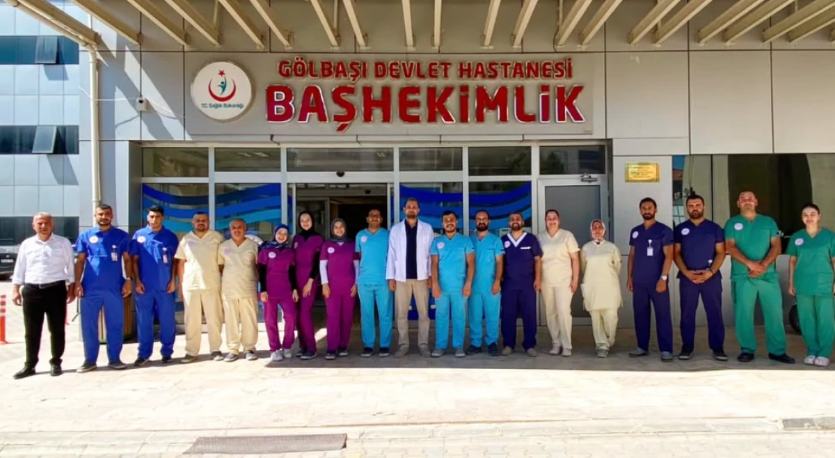 G&ouml;lbaşı Devlet Hastanesi&rsquo;nde Yeni Kıyafet Y&ouml;netmeliği Uygulaması Başladı