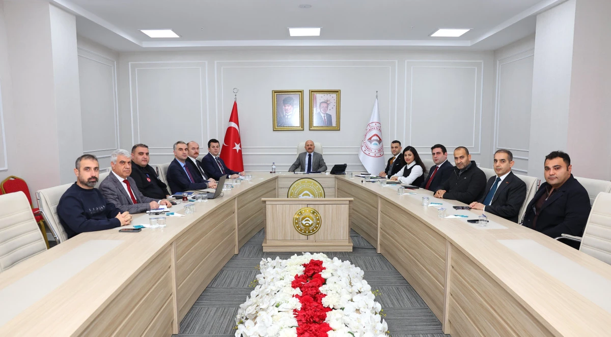 Haftalık Vali Yardımcıları Değerlendirme Toplantısı Yapıldı