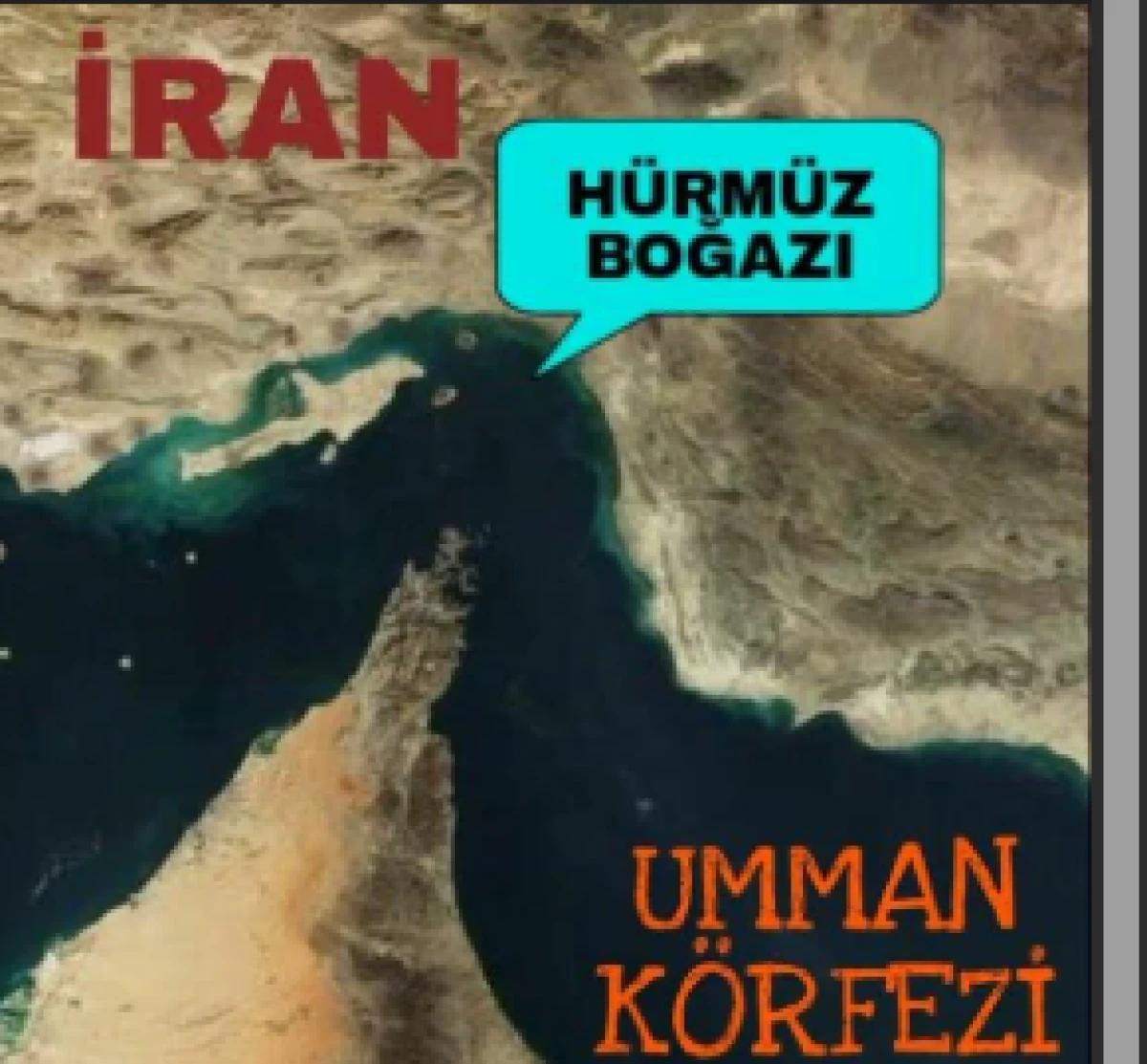 H&uuml;rm&uuml;z Boğazı&rsquo;nda T&uuml;rk Gemileri İ&ccedil;in G&uuml;venlik Seviyesi Y&uuml;kseltildi