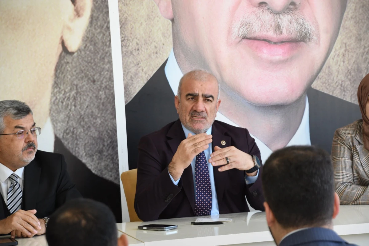 Hüseyin Özhan, Adıyaman İl Teşkilatını Ziyaret Etti