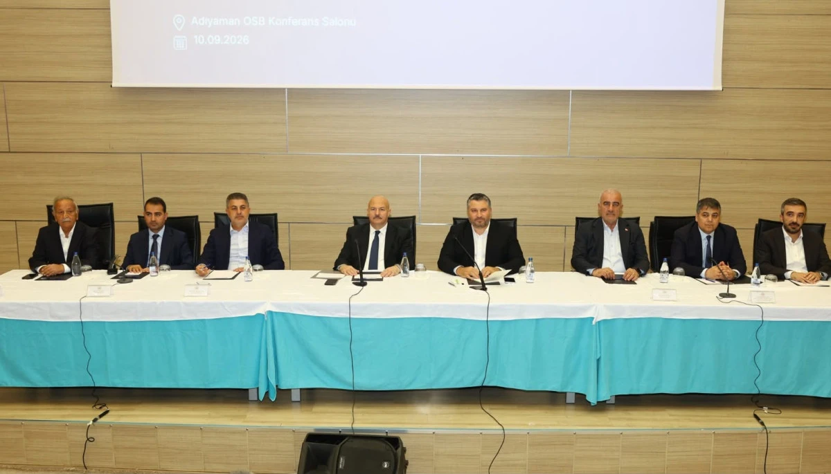 H&uuml;seyin &Ouml;zhan: &ldquo;Adıyaman&rsquo;da Sanayi Altyapımızı G&uuml;&ccedil;lendireceğiz&rdquo;