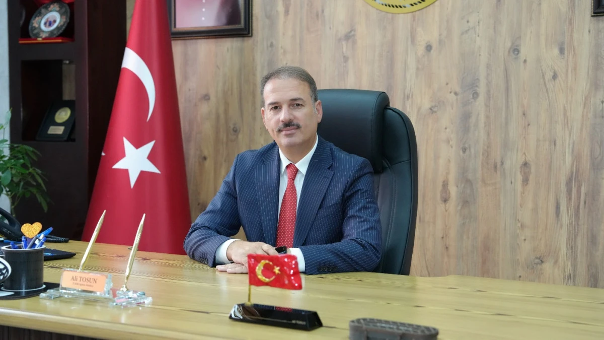 İl Milli Eğitim Müdürümüz Sayın Ali Tosun 