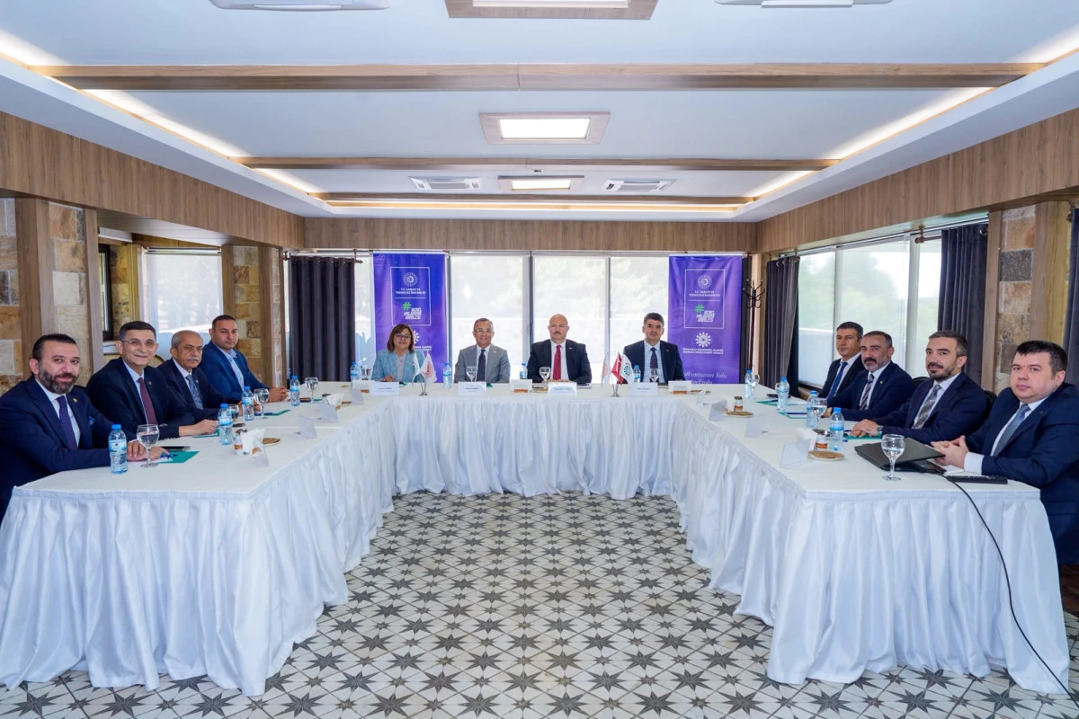 İpekyolu Kalkınma Ajansı Y&ouml;netim Kurulu Gaziantep&rsquo;te Toplandı