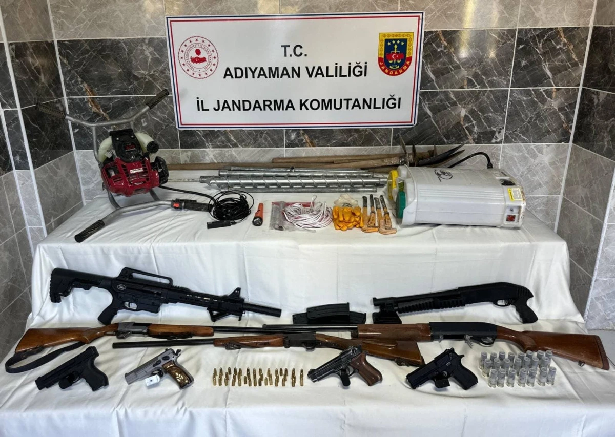 Kaçak Kazı Yapan 6 Şahıs Yakalandı   