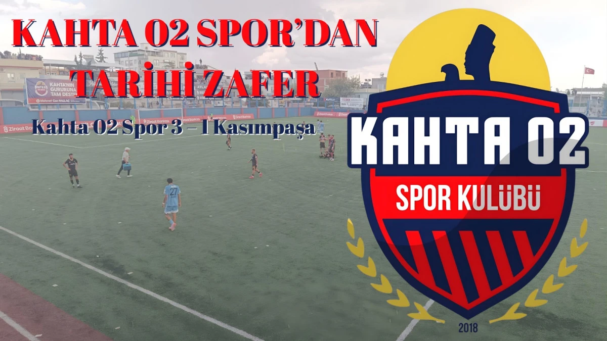 Kahta 02 Spor, Süper Lig Ekiplerinden Kasımpaşa'yı 3-1 Yenerek Büyük Bir Başarıya İmza Attı!
