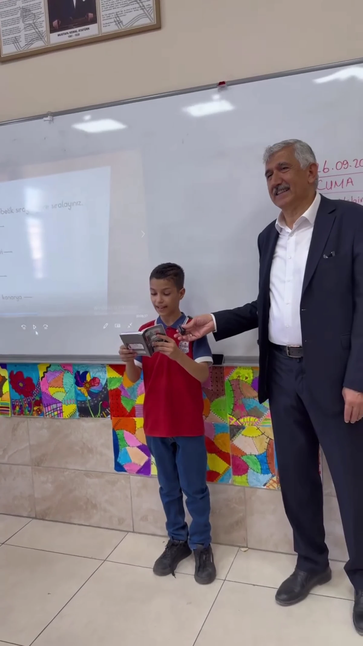 Kahta Belediye Başkanı’ndan Minik Başkan’a Sürpriz Ziyaret