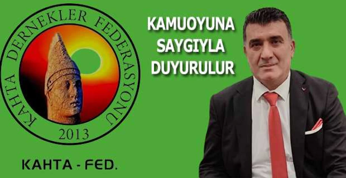 Kahta Dernekler Federasyonu, 6. Adıyaman Tanıtım G&uuml;nleri&rsquo;ne Katılmayacak